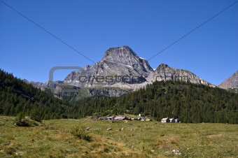 "Leone" mount and Alpe Veglia
