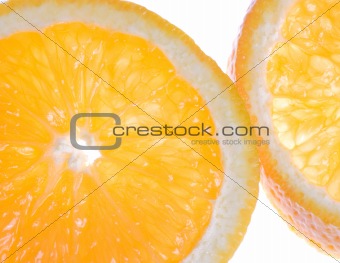 Oranges Cross Section
