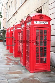 5 phone boxes