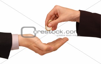 exchanging coins