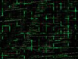 Green Abstract Programming Code Background