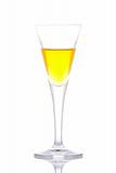 Glass of yellow paradise cocktail 