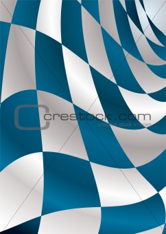 blue checker