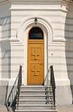 Door in Christian church