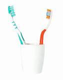 Tooth-brush white isolated
