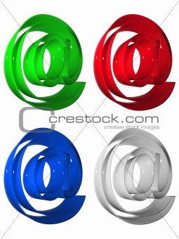 high resolution 3D symbol rendered at maximum quality
