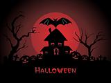 illustration of halloween background series2 set16