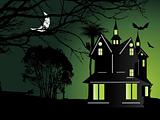 illustration of halloween background series2 set19