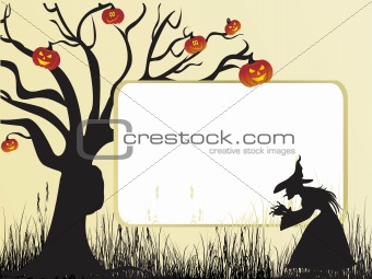 illustration of halloween background series2 set3