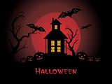 illustration of halloween background series3 set7