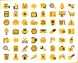 yellow icons