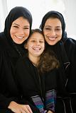 Three generations of Middle Eastern women