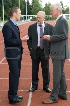 Discussing On A Racetrack -2