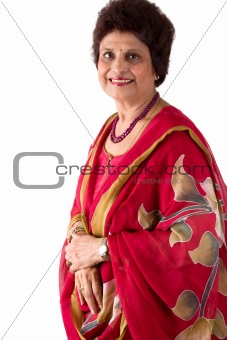 Elderly East Indian Lady