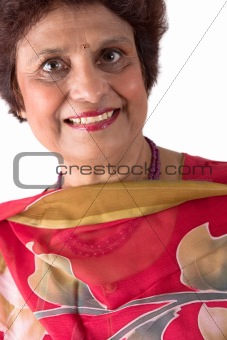 Elderly East Indian Lady