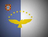 vector national Flag of Azores