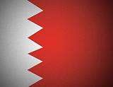 vector national Flag of Bahrain