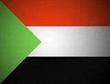vector national Flag of Sudan