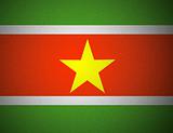 vector national Flag of Suriname