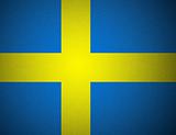 vector national Flag of Sweden