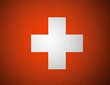 vector national Flag of Switzerland