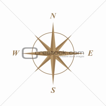 compass rose illustration