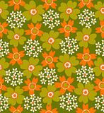 floral seamless tiled pattern 