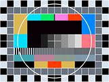 TV transmission test card
