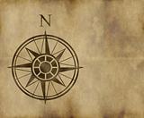 north compass map arrow