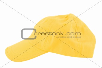 Yellow baseball cap