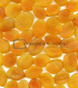 Dried apricots, texture