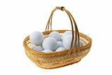 Golf Balls in Basket