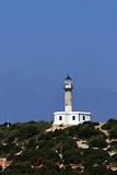 Lighthouse on the Ionian island of Lefkas Greece