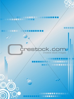 abstract blue background vector illustration