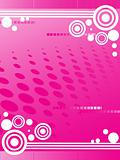 abstract pink background vector illustration