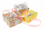 Gift Boxes with Ribbon