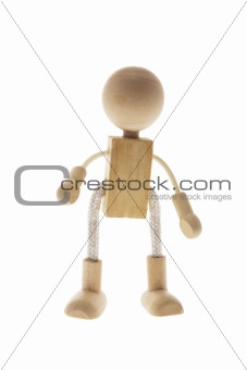 Wooden Child Figure