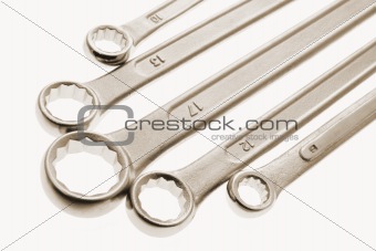 Close Up of Spanners