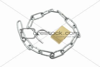 Lock with Chain