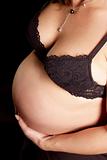 Hand halten schwanger Bauch | hand hold pregnant belly