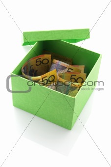 Notes in Paper Box