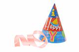 Party Hat and Curling Ribbon