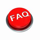 faq isolated red button