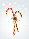 chistmas background with candy cane, wallpaper