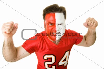 Angry Sports Fanatic