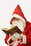 Santa with Bible