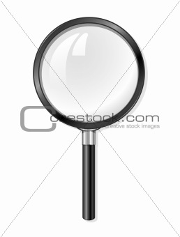 vector magnifying glass tool