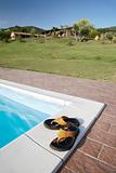 flip-flops swimming-pool