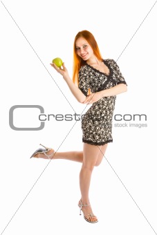 dancing with apple
