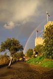 Rainbow over Castelo Sao Jorge